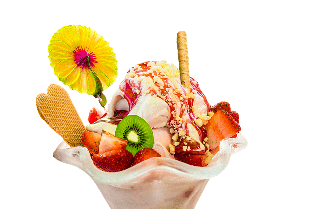 Refreshing Dessert Dish
